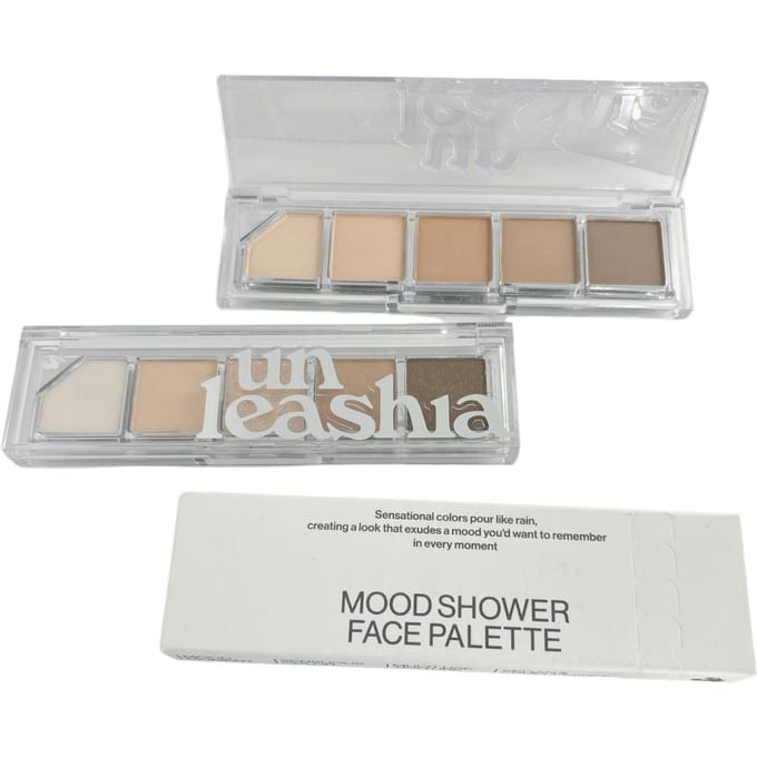 Unleashia, Mood Shower Oogschaduwpalet, Nee. 3 nude douche, 4g white