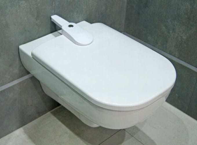 WC-slot, Toiletdeksel Beveiliging voor Kinderen - Wit