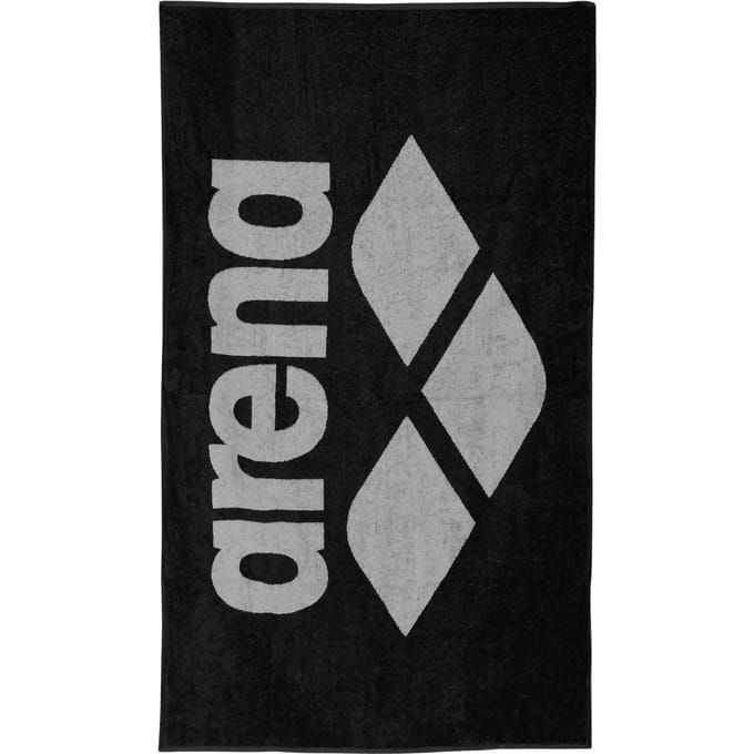 ARENA | Pool Soft Towel black-grey