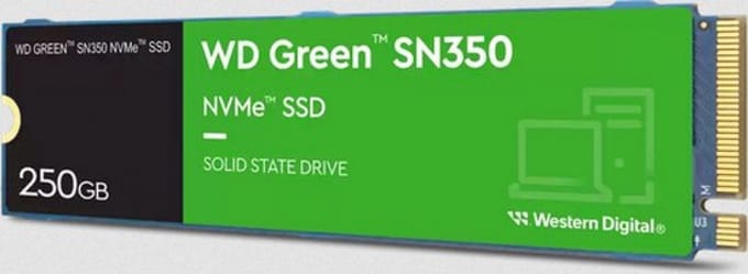 Hard Drive Western Digital WDS250G2G0C 250 GB SSD