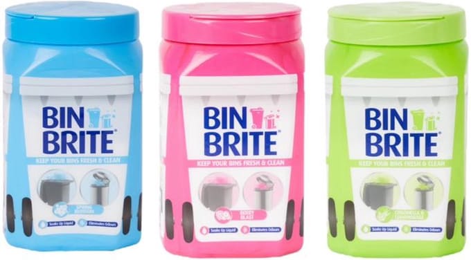 Bin Brite vuilnisbak luchtverfrisser 500 gram ( 3x ) stuks