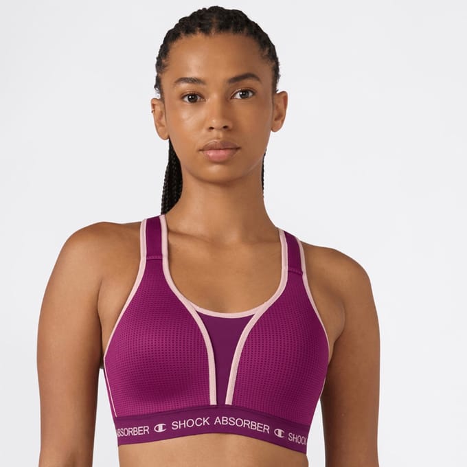 Shock Absorber Ultimate Run Padded - Dark Purple - 80E