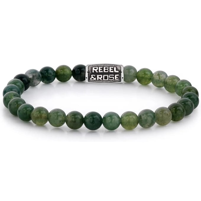 Armband - Staal/Beads | Rebel & Rose