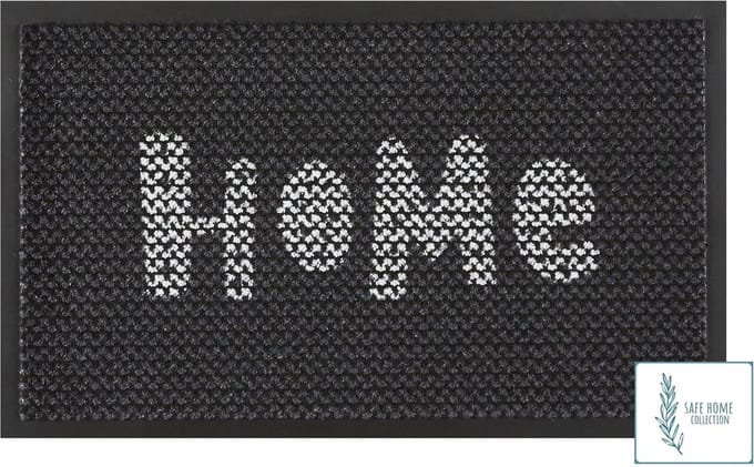 MD Entree - Deurmat - Schoonloopmat met antibacteriële werking - SAFE HOME COLLECTION - Puck - 45 x 75 cm