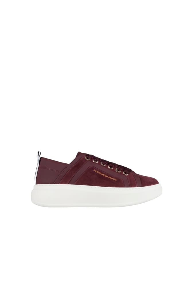 asbcwnw-0104-bdx Alexander Smith Vrouwen leren Bordeaux
