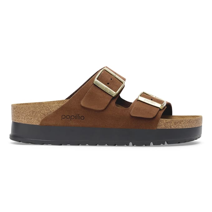 Leren sandalen Papillio Arizona PAP Flex Platform Nubuck