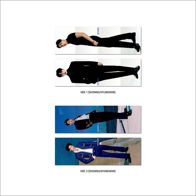 SHOWNU X HYUNGWON - THE UNSEEN (VER.1 / VER/2) Album VER 2