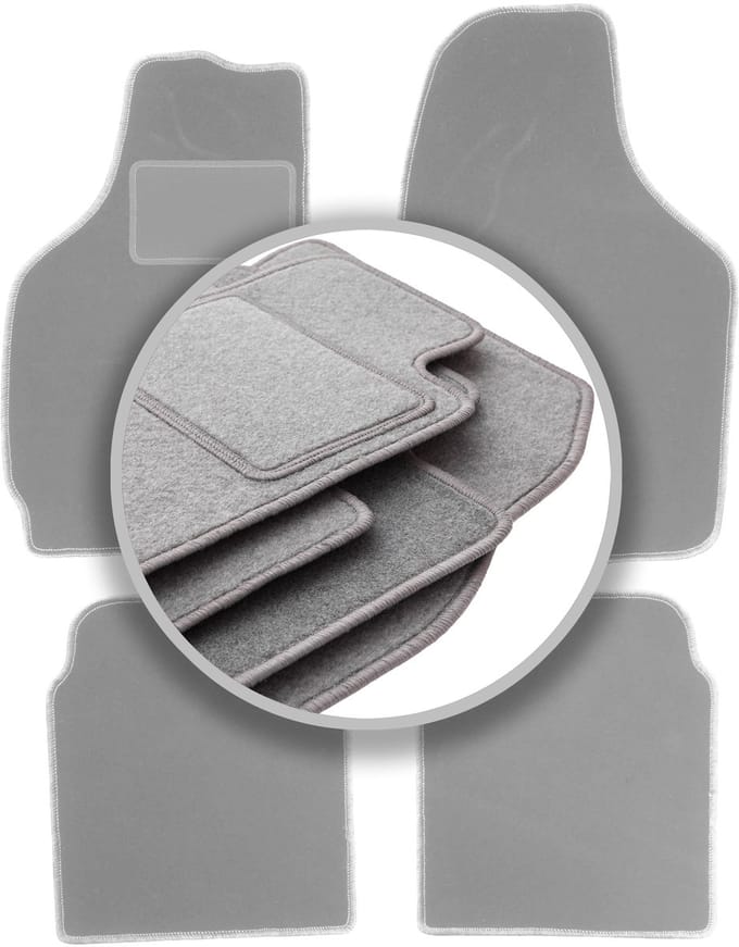 Grijze automatten voor: Daewoo Tico hatchback (1996-2001)