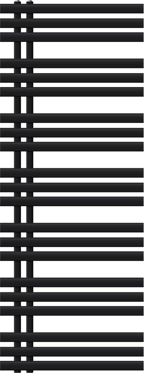 Design badkamer radiator Ijzer EM 600x1600 mm zwart mat Luxe Bath