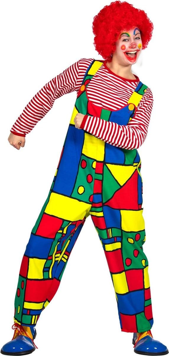 Latzhose Mondriaan vrouw - Maat 48