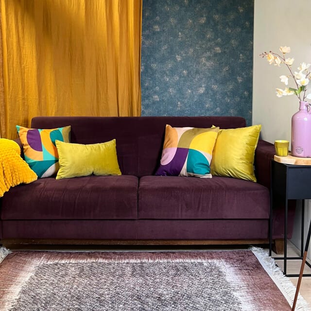 Gek op kussens! Sierkussen velvet pistache | 30 x 50 cm | polyester
