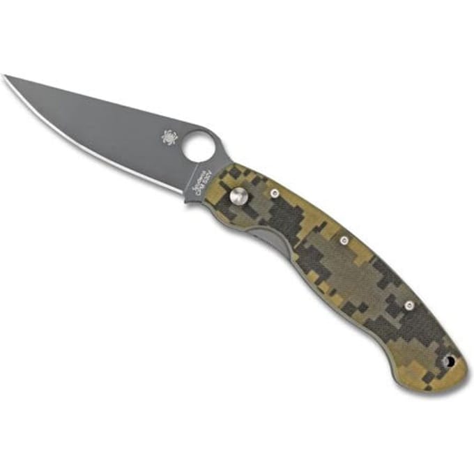 Spyderco Zakmes Military Camouflage / Black CPM S30V PE