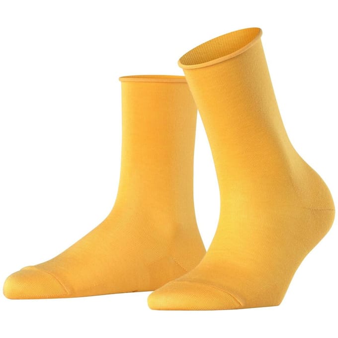 FALKE Active Breeze eenkleurig lyocell sokken dames geel - maat 39-42