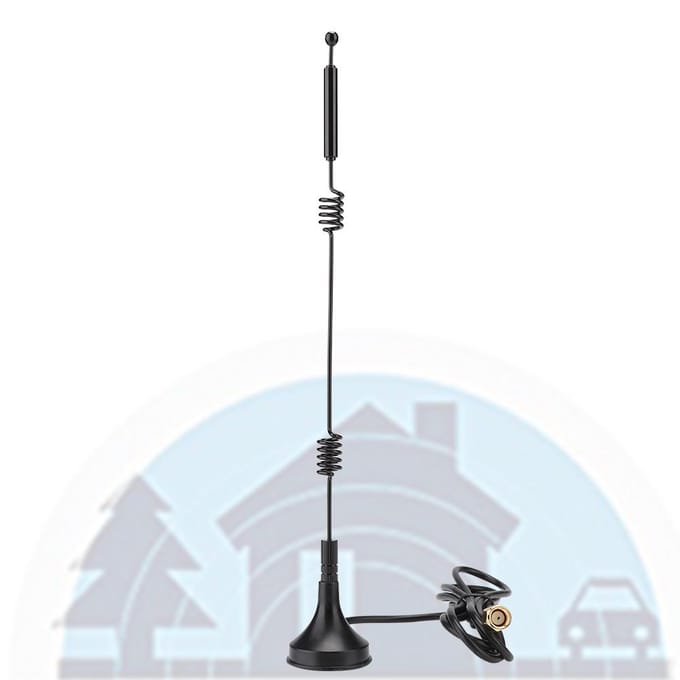 Antenne WIFI Omnidirectionnelle Double Bande 2.45GHZ à Gain Élevé 12DBi 3 Meters