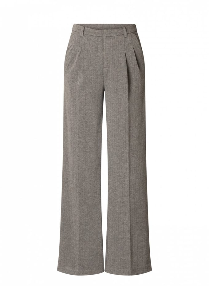YEST CURVE Fabiola Bottoms - Dark Grey/Melange - maat WX-0(44) / L30