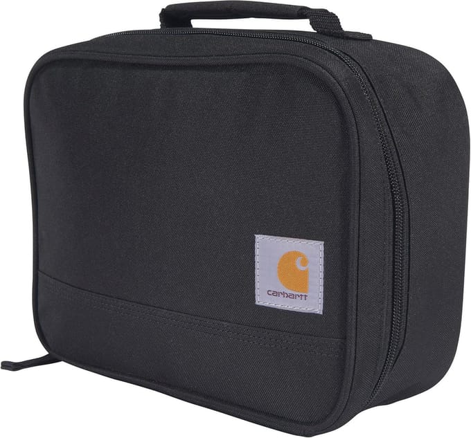 Geïsoleerde Lunchkoeler voor 4 Blikken – Duurzaam en Waterbestendig (Zwart)