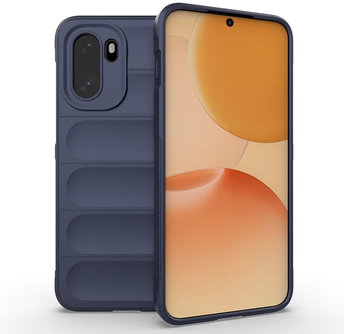 MobyDefend Hoesje - Geschikt voor OnePlus 15R - TPU Gripcase - Blauw