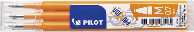 Rollerpenvulling pilot frixion bls-fr7 m abri or | 12 stuks
