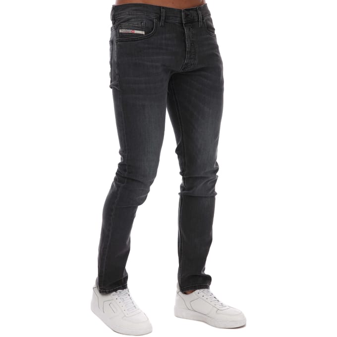 Men's Diesel D-LUSTER Slim Jeans in Grey