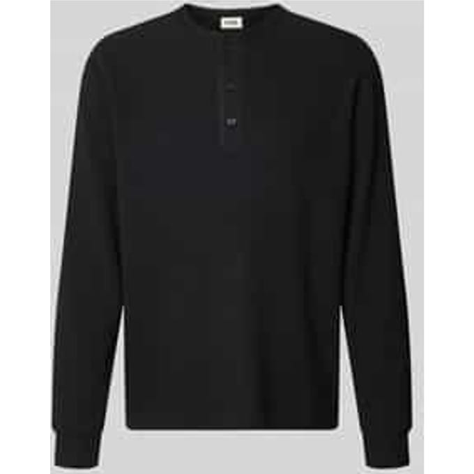 Regular fit pullover met knoopsluiting, model 'Kilano'