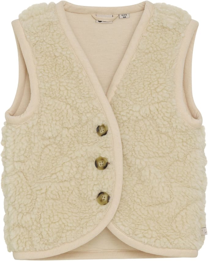Daily7 - Teddy Gilet - Sandshell - Maat 98-104