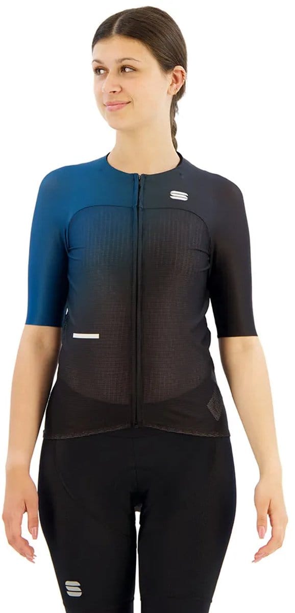 Sportful Light Korte Mouw Wielertrui Zwart S Vrouw
