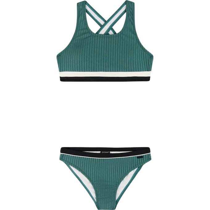 Protest PRTYvette JR - Bikini set Meisjes - Normale pasvorm - Uitneembare vulling - Zwart