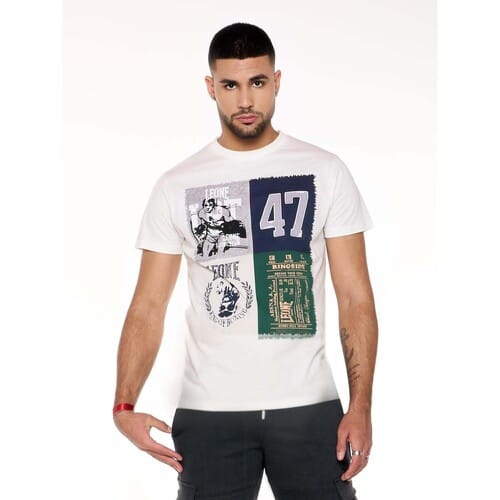 T-shirt Leone 1947 Man Short Sleeves Iconic Vintage