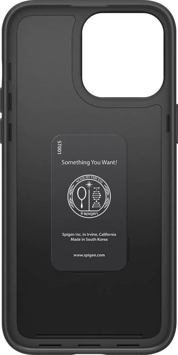 Spigen Thin Fit Apple iPhone 14 Pro Max Hoesje Back Cover Zwart