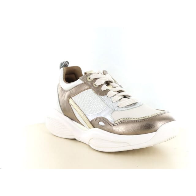 Xsensible bronzen leren dames sneakers - SWX28