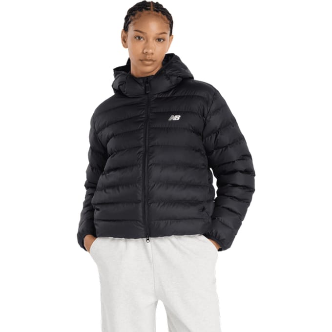 New Balance Sport Essentials Jassen Dames - Zwart - Maat S - Poly Jersey