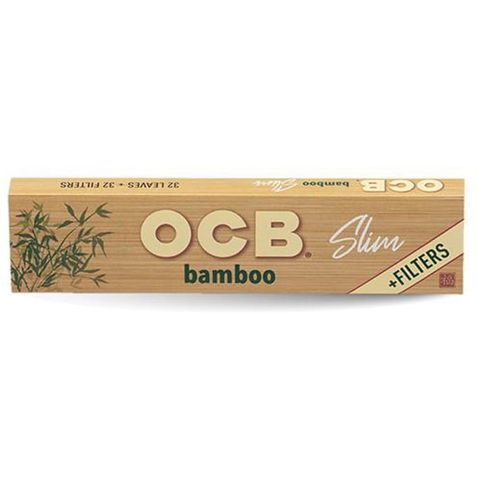 OCB Slim Bamboe Plus Vloeitjes beige