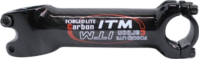 ITM Forged Lite Carbon Stuurpen - 130 mm - 31,8 mm - 10°