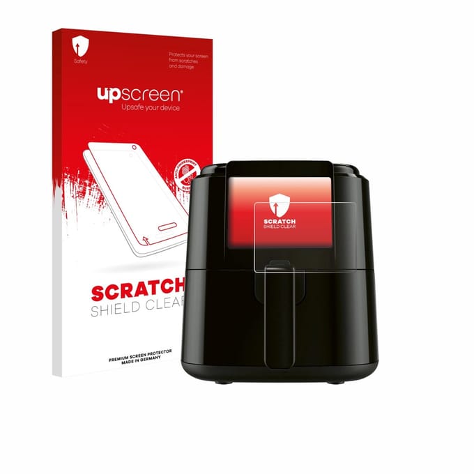 upscreen - Screenprotector voor SilverCrest SHFD 1400 C1 - Folie Beschermfolie transparant