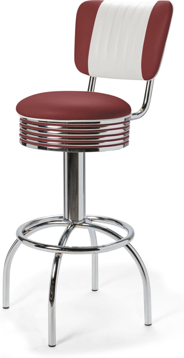 Bel Air Retro Barkruk BS-30CB Ruby