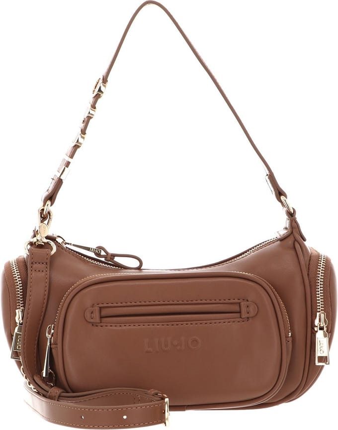 LIU JO Schoudertas Garima Hobo Bag Teddy Lichtbruin