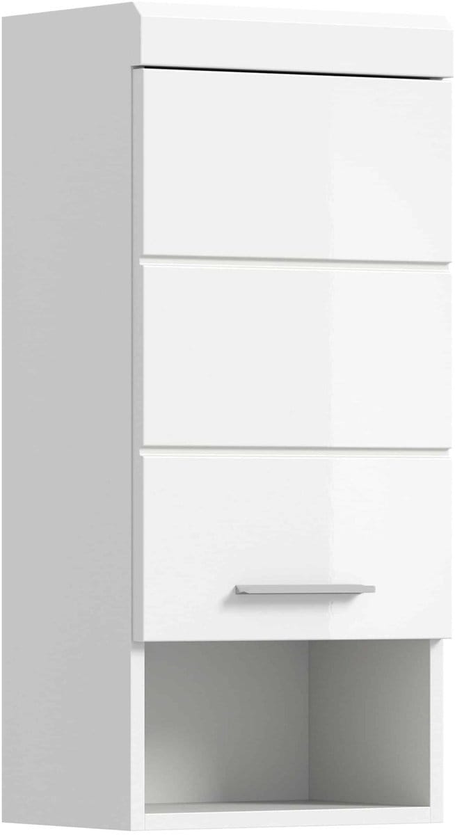 Scout wandkast wit hoogglans MDF TZ wit NB - 24x37x79cm