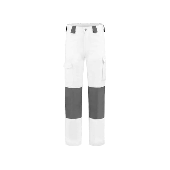 Top Rock Werkbroek WBC6040-006 katoen/poly Wit - wit - 48