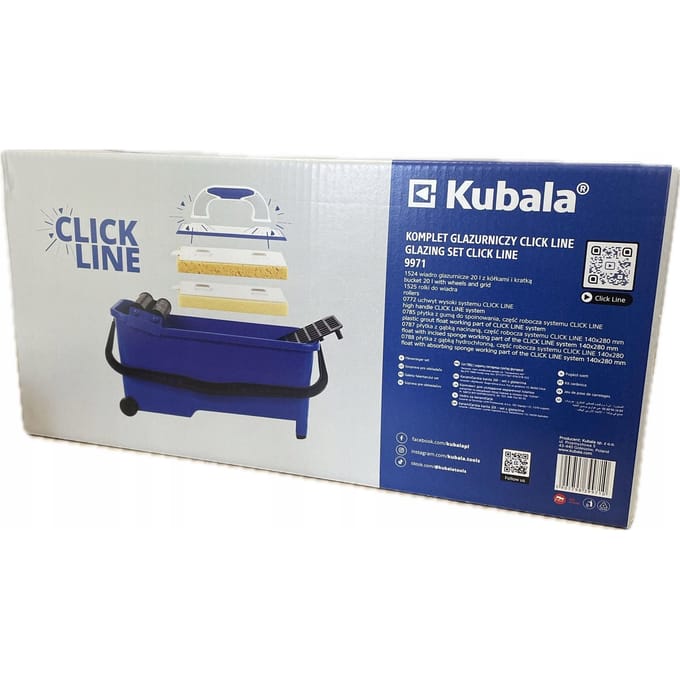 Kubala Tegelzettersset Click Line - Compleet bouwpakket