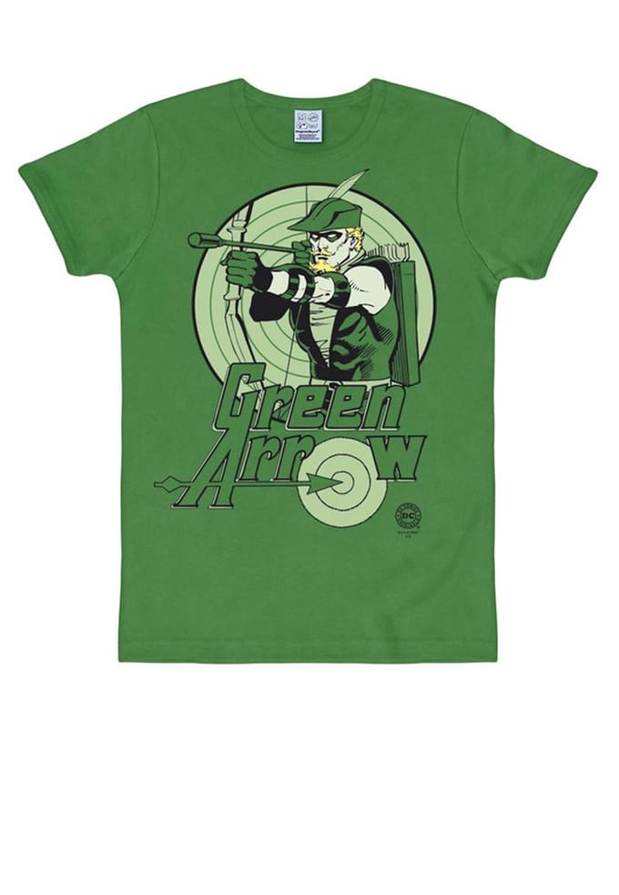 Logoshirt T-Shirt Green Arrow