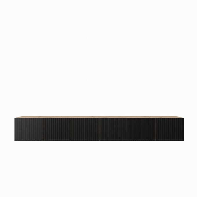 TV-kast Mio 300 (3x100) cm (artisan + zwart)
