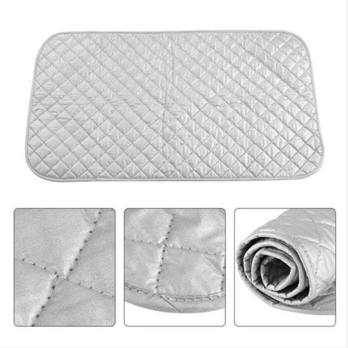 Tapis de repassage pour lave-linge, sèche-linge, couverture résistante à la chaleur, protection pour vêtements white
