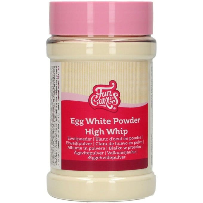 FunCakes Eiwitpoeder High Whip - 125 g - Vervanger voor Rauw Eiwit