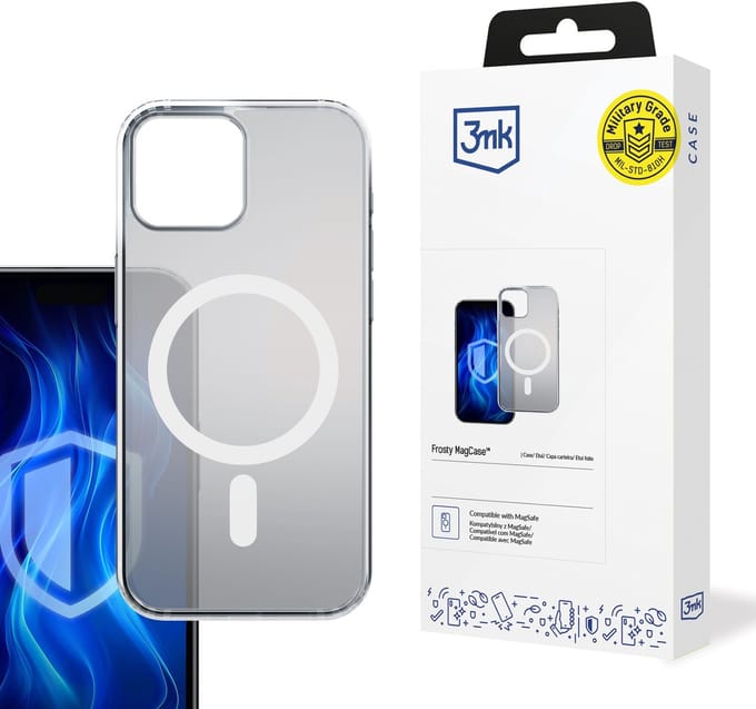 Apple Iphone 14 Plus - 3Mk Frosty Magcase Wit