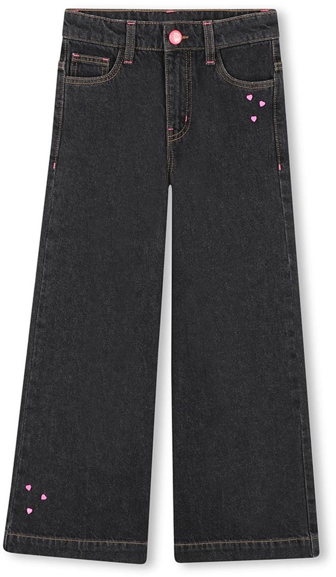 Billieblush - Jean broek - Zwart - Maat 104