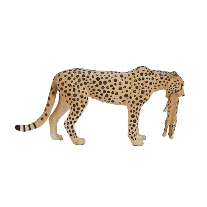 Mojo - Wildlife Cheetah Female with Cub - 387167