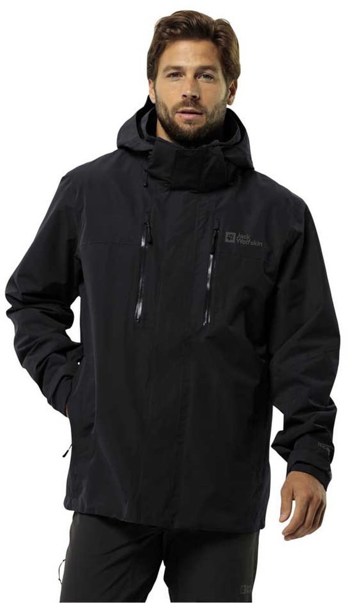 Jack Wolfskin Jasper 2l Jas Zwart M Man
