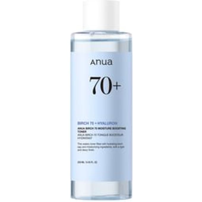Anua Berk 70 Hydraterende Toner 250ml +WILLEKEURIG CADEAU white