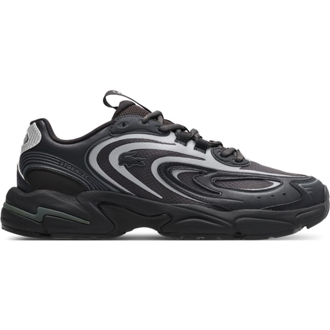 Lacoste Tech Sneakers Heren - Zwart - Maat 40.5 - Mesh/Synthetisch