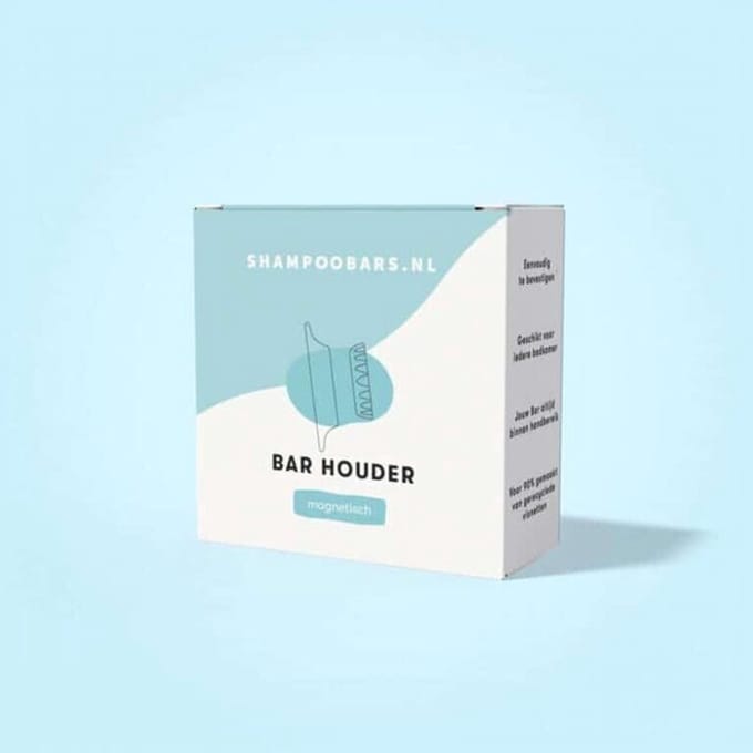 Shampoo Bar - Bar Houder - Magnetisch - Blauw